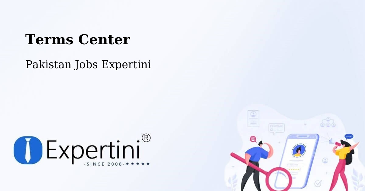 Terms of Service – Kot Sultan - Pakistan Jobs Expertini